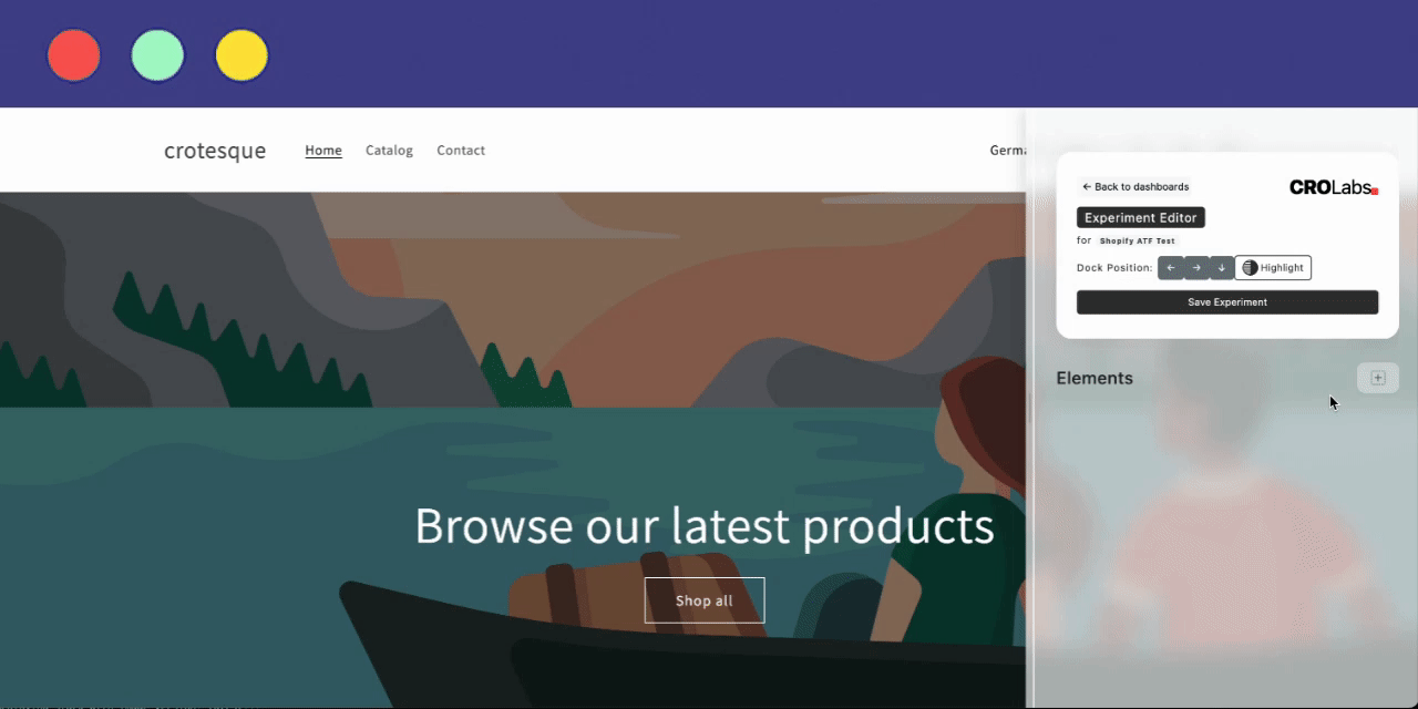 CROLabs Live Editor to easily optimize your sales copy